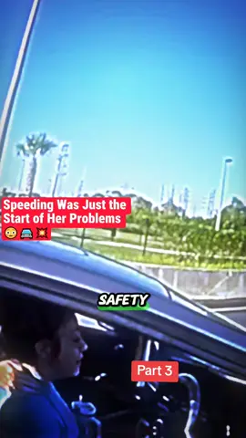 Speeding Was Just the Start of Her Problems 😳🚔💥 #cops #copsoftiktok #foryou #bodycam #police 