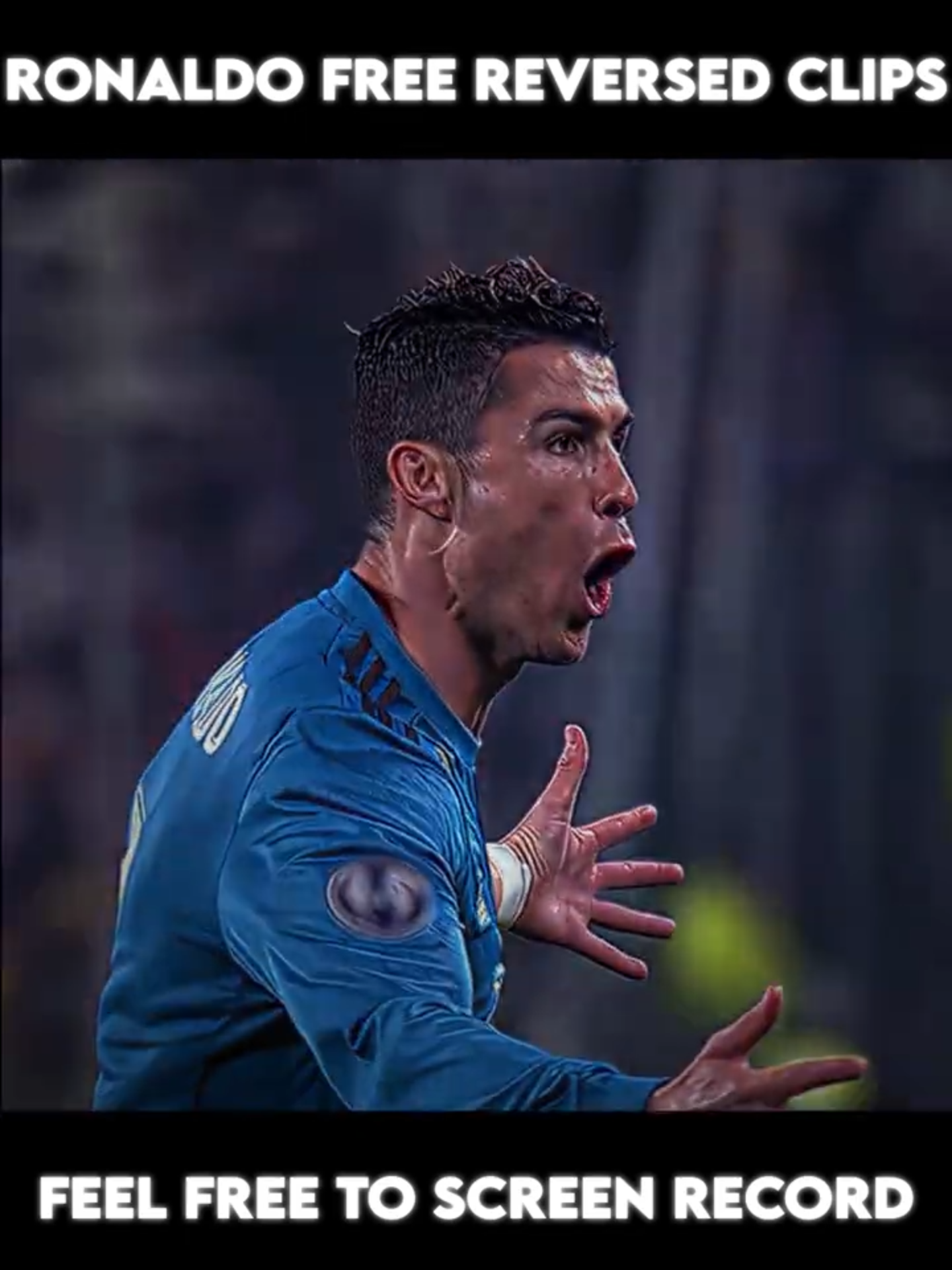free ronaldo reversed clips with cc, zoom and face tracker  #ronaldo #football #edit #free #fyp