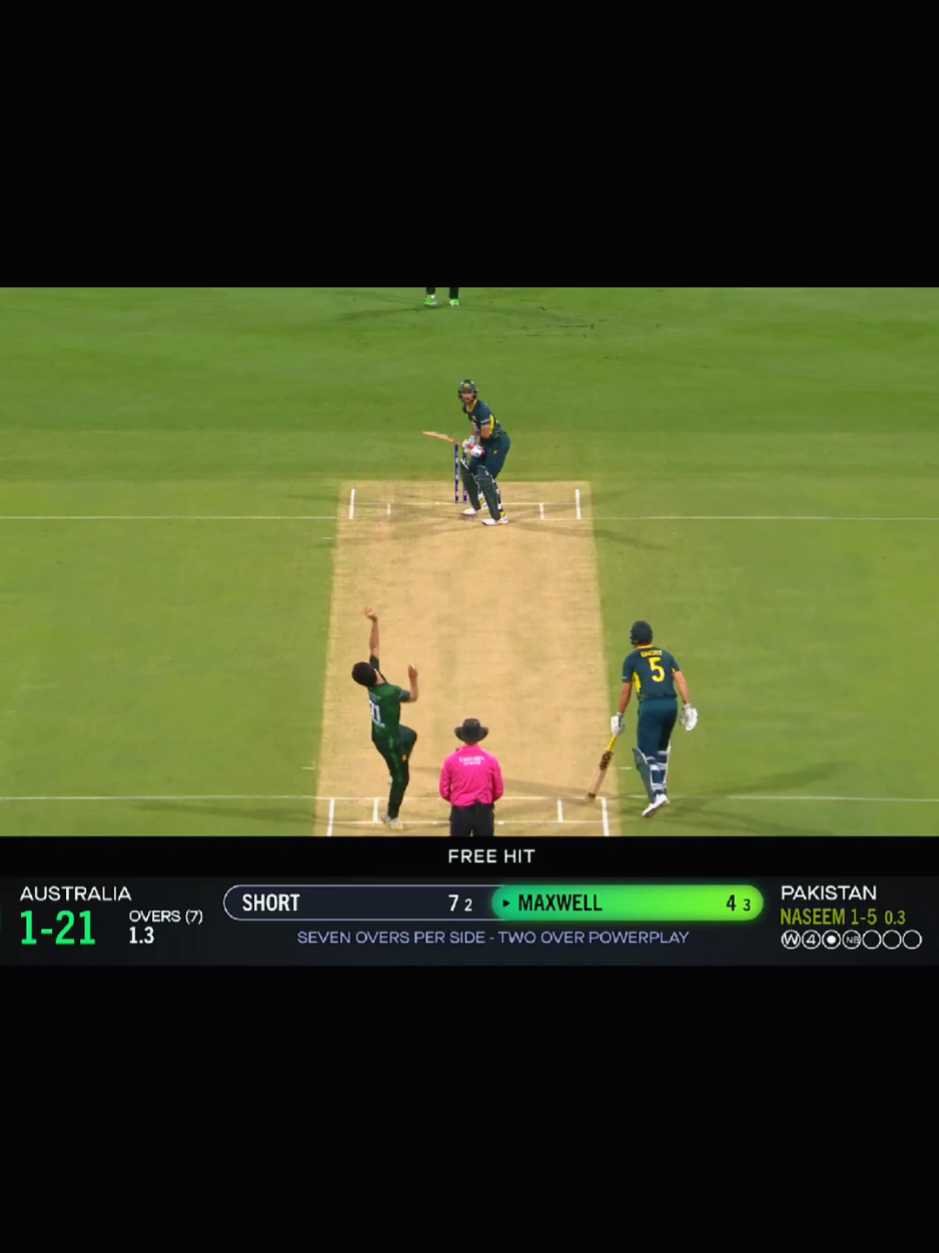 Pak Vs Aus | 7 Overs Thriller Match| Ball By Ball Highlights Part-1#highlights #pakvsaus #semifinal 