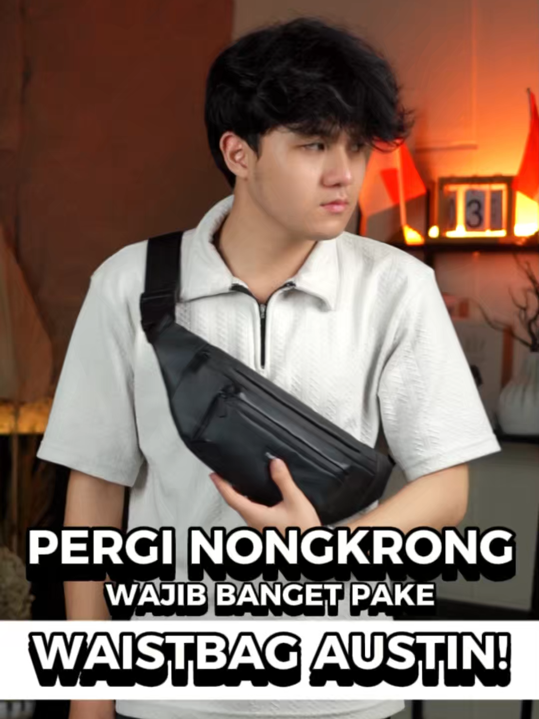 Waistbag yang wajib kamu bawa saat pergi nongkrong 😎 #style #WibGajian #fyp #rekomendasi #WAISTBAG