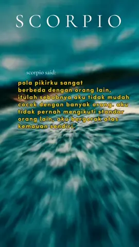 gk bisa diatur, tapi tau aturan, begitulah konsepnya mh🥴🦂 #scorpio #zodiakscorpio  #fypシ゚viral 