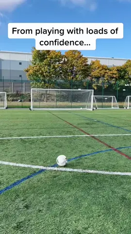 If you've lost confidence, you've come to the right place 😉. Follow me to unlock true self confidence on the pitch.  #improvingallways 