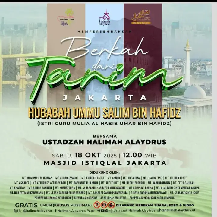ke istiqlal lagi yuk#hubabahummusalimbinumarbinhafidz #istiqlal #ustadzahhalimahalaydrus #fyppppppppppppppppppppppp #tablighakbar 