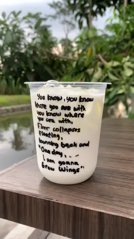 “one day i am gonna grow wings” 🥹 #letdown #mekarwangi #radiohead #hopecore 