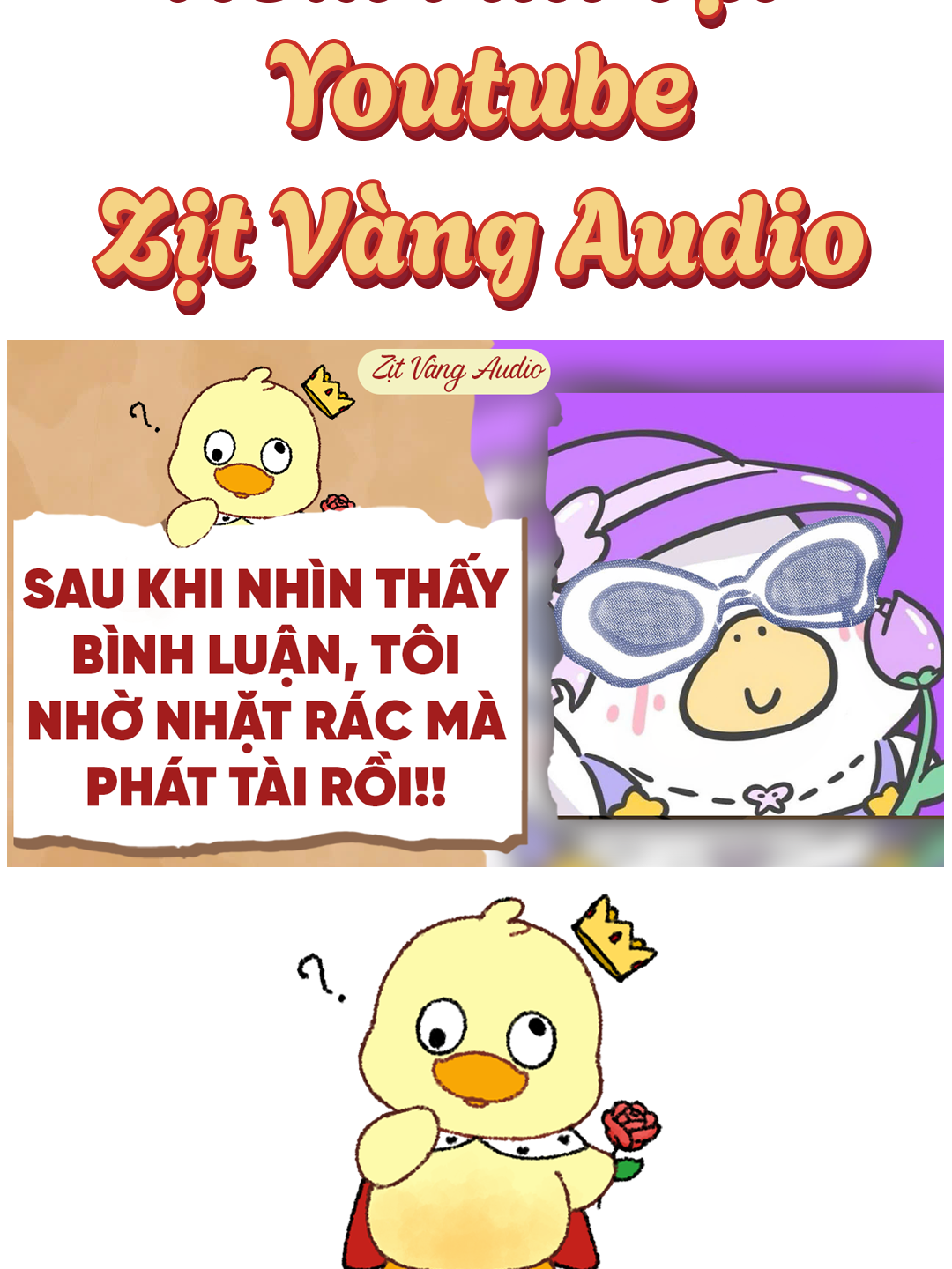 SAU KHI ĐỌC ĐƯỢC BÌNH LUẬN, TÔI NHỜ NHẶT RÁC MÀ PHÁT TÀI RỒI!!(p1) - Xem Full trên kênh y.tb Zịt Vàng Audio nhé! #audio #kechuyen #ngontinh #zitvangaudio #xh #fpyシ