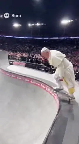Noway, że papież Polak takie rzeczy potrafił #ai #openai #sora2 #dc #pope