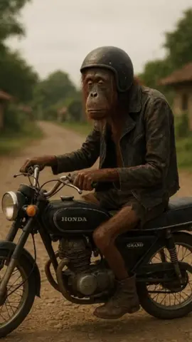 BERANGKAT WALAU NGANTUK HABIS BEGADANG #comedy #funny #fyppppppppppppppppppppppp #orangutan 