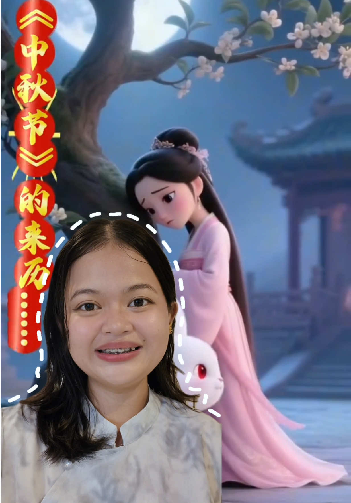 ពិធីបុណ្យសែនលោកខែ🌙🥮🐇  #foryou #storytime #moonfestival #midautumnfestival #mooncake #History 