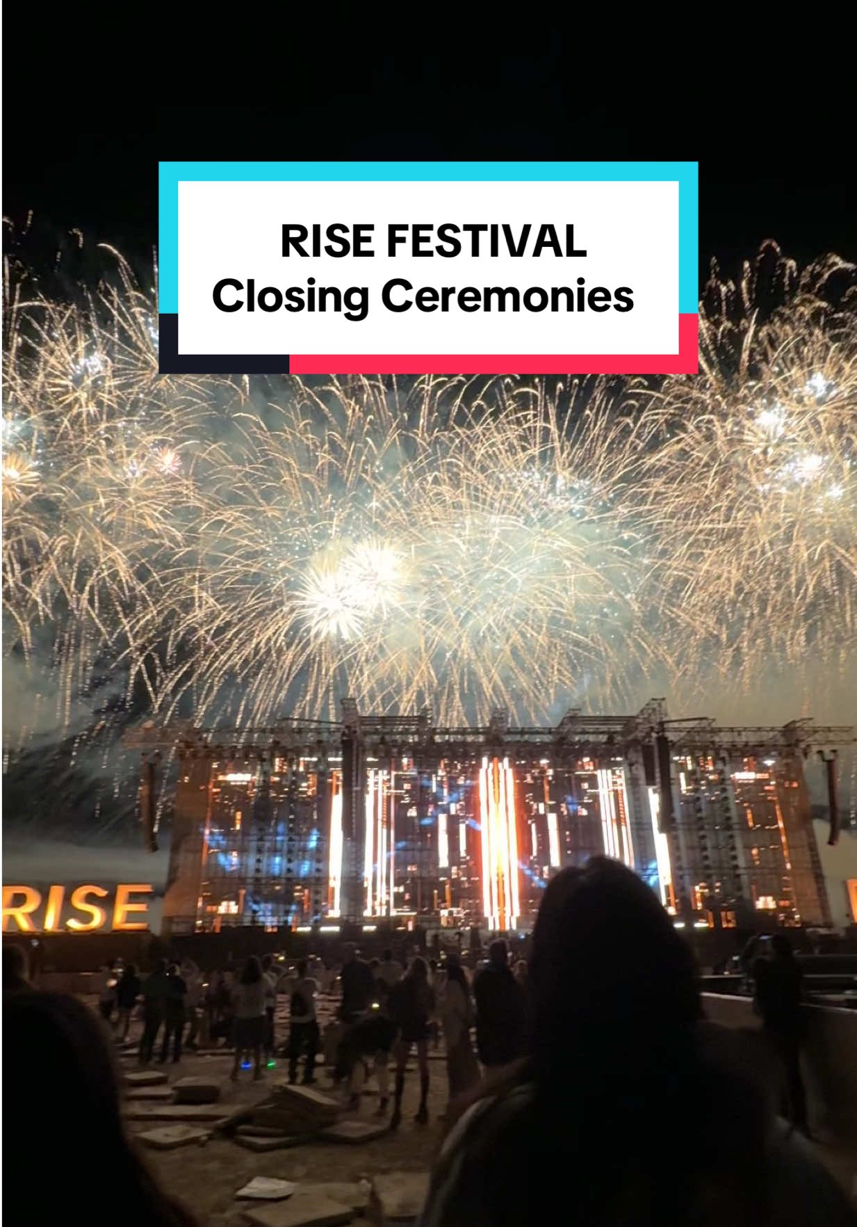 Note to Self: Always stay for the @RISE Festival fireworks 🎆 