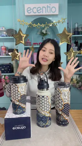 BURUAN JOIN ADA TUMBLER TERBARU #fyp #ecentio #batik #tumbler #stainlesssteel 