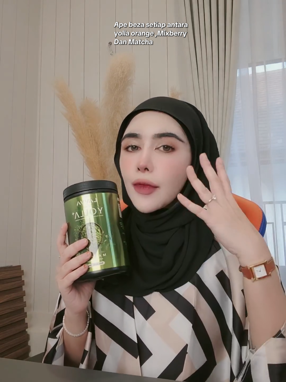 Ramai yg nk tanye ape beza setiap Yolla ... Yolla matcha 50x kesan lebih effective Dan ade probiotics Dan prebiotic #kakell #yolla #matcha #matchalover 