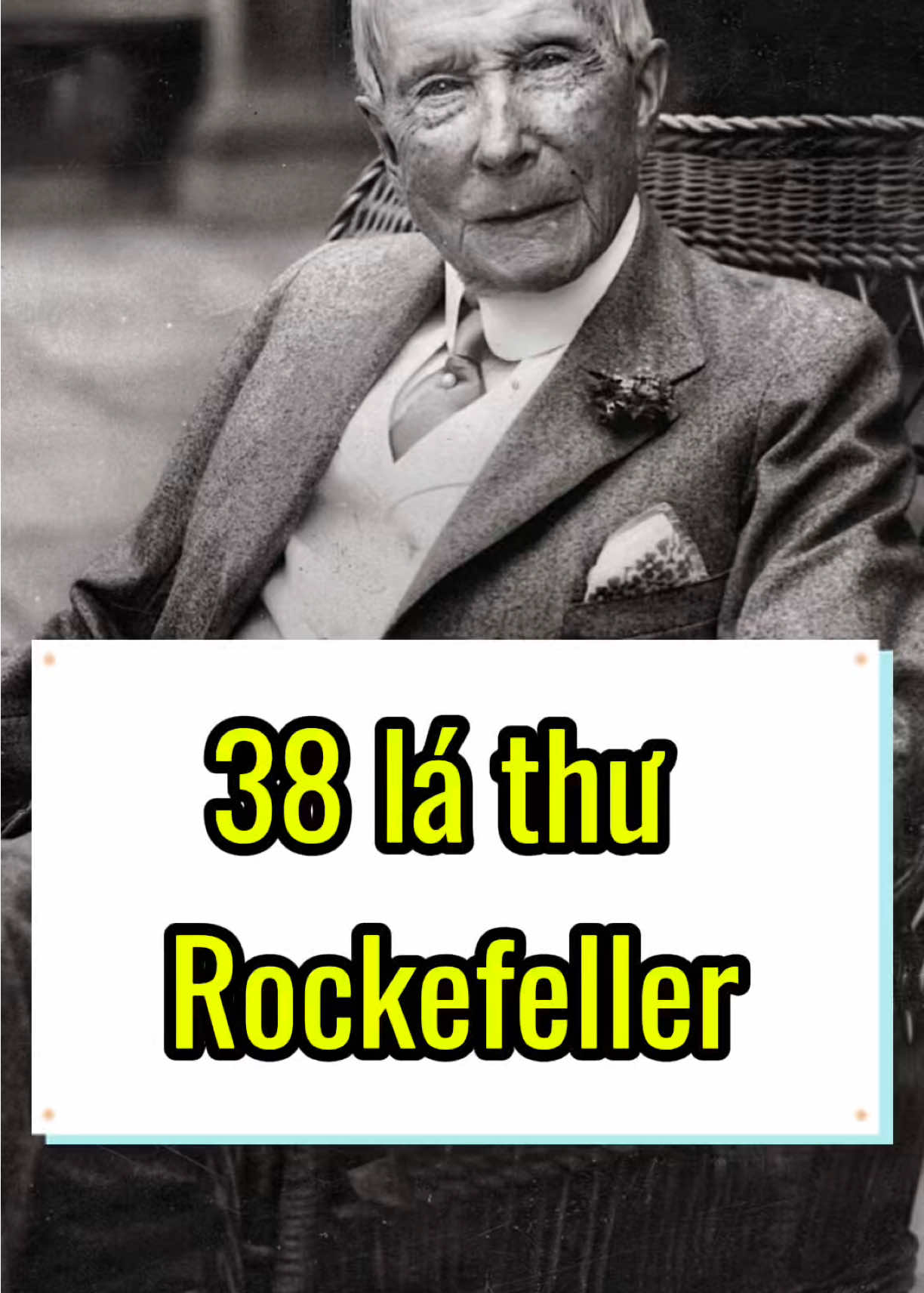 “Không phải ai sinh ra đã có cơ hội… nhưng ai hiểu được tư duy của Rockefeller – người dựng nên đế chế từ hai bàn tay trắng – thì sẽ không bao giờ nghèo trong cách nghĩ. 📖 ‘38 lá thư Rockefeller gửi con trai’ không dạy bạn làm giàu nhanh, mà dạy bạn nghĩ như người không thể bị đánh bại.” #Rockefeller #TuDuyLamGiau #DanhNhanTriThuc #SachTruyenCamHung #BaiHocThanhCong