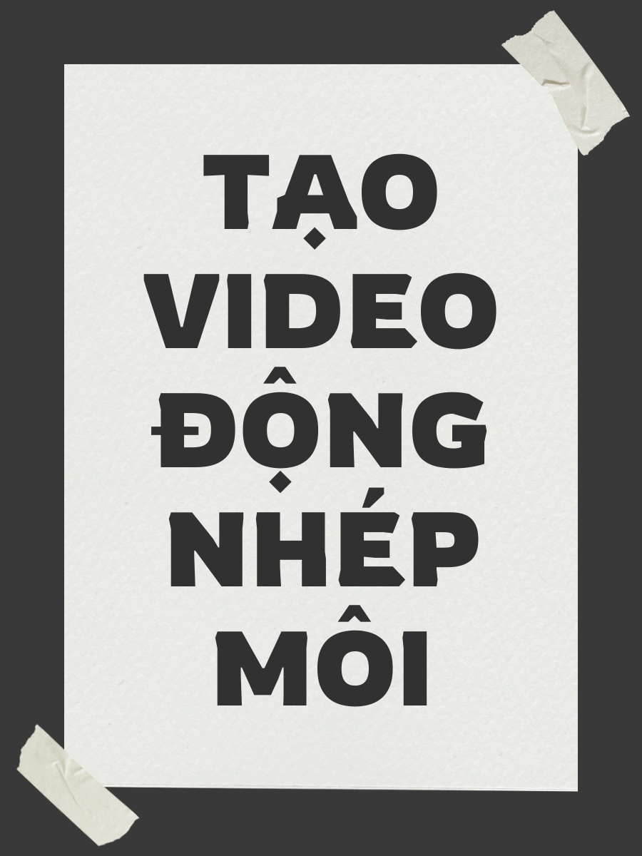 Cách tạo video động nhép môi tự nhiên với công cụ TopView #AI #aihub #leduyhiep #topview #nhep