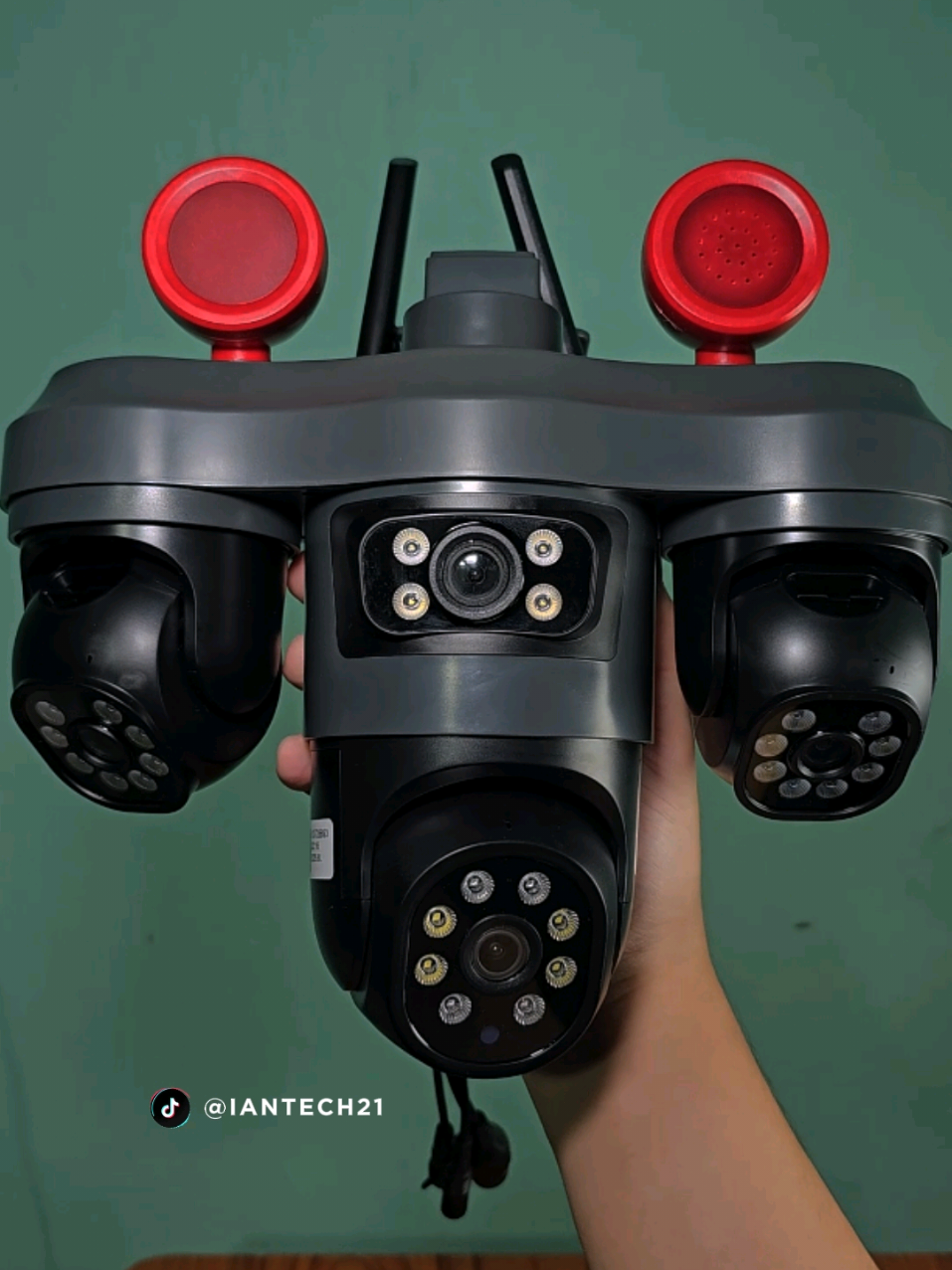 V380 Pro CCTV Camerw 3PTZ lens All Tree Camera can be Controlled by Mobile Devices #V380Pro #V380ProCCTV #CCTV #Camera 