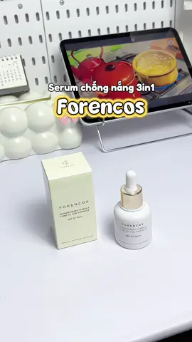 Serum 3in1 vừa dưỡng da vừa chống nắng vừa nâng tone luôn nè #serumtrangda #serum #kemchongnang #forencos #skincare @Forencos Official Store 