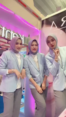 Event check🩵#beautyfair #fyp #beautyadvisor #lampung 