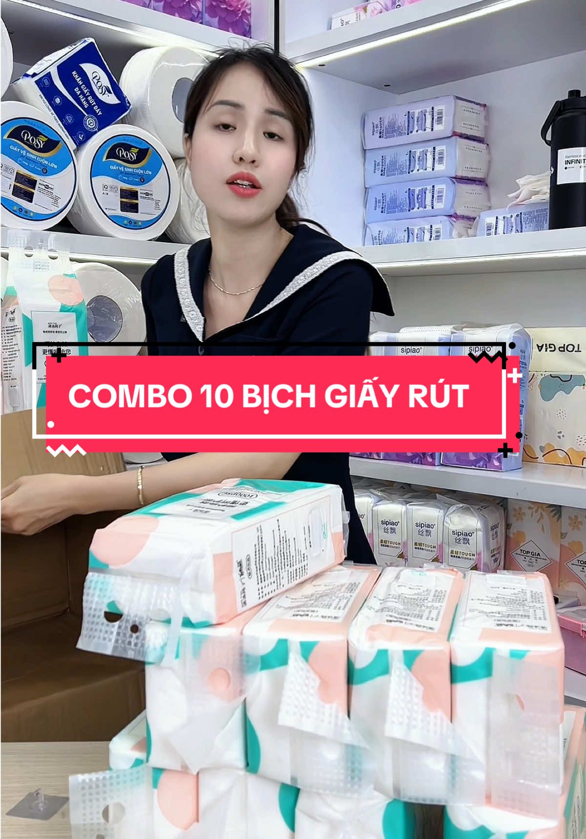 Combo 10 bịch giấy rút #hiensonnet #sonnetgroup #giayrut #giayrutmorepure 