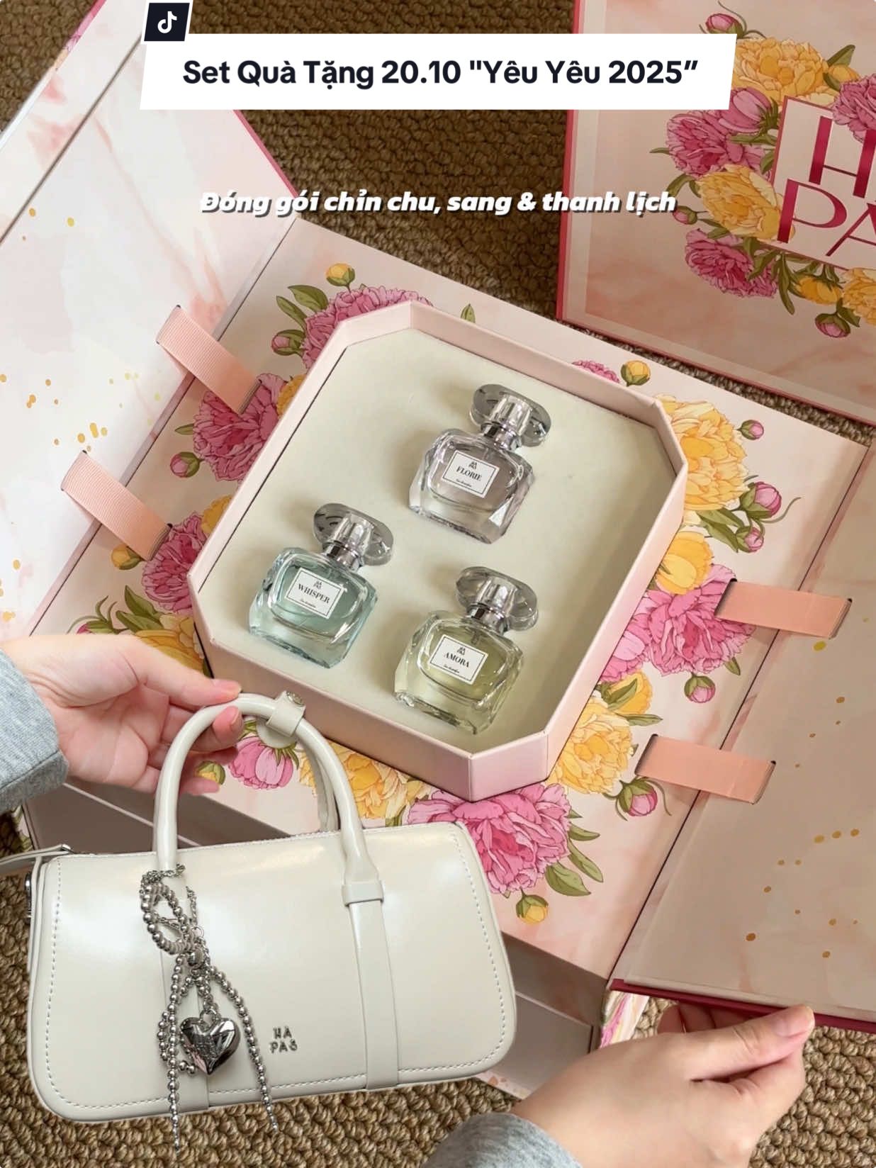 Set 🎁 20/10 sang và thanh lịch vô cùng #punguday #xuhuong #hapas #yeutudieunhonhat #tuixach 