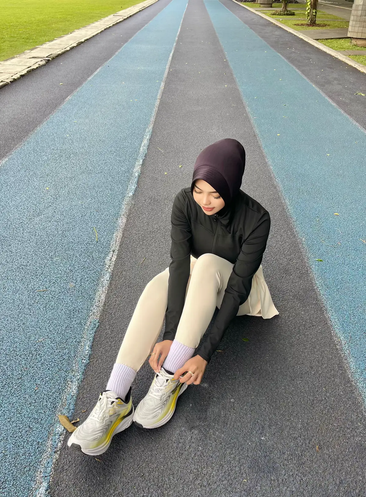 Aku jogging dulu ya