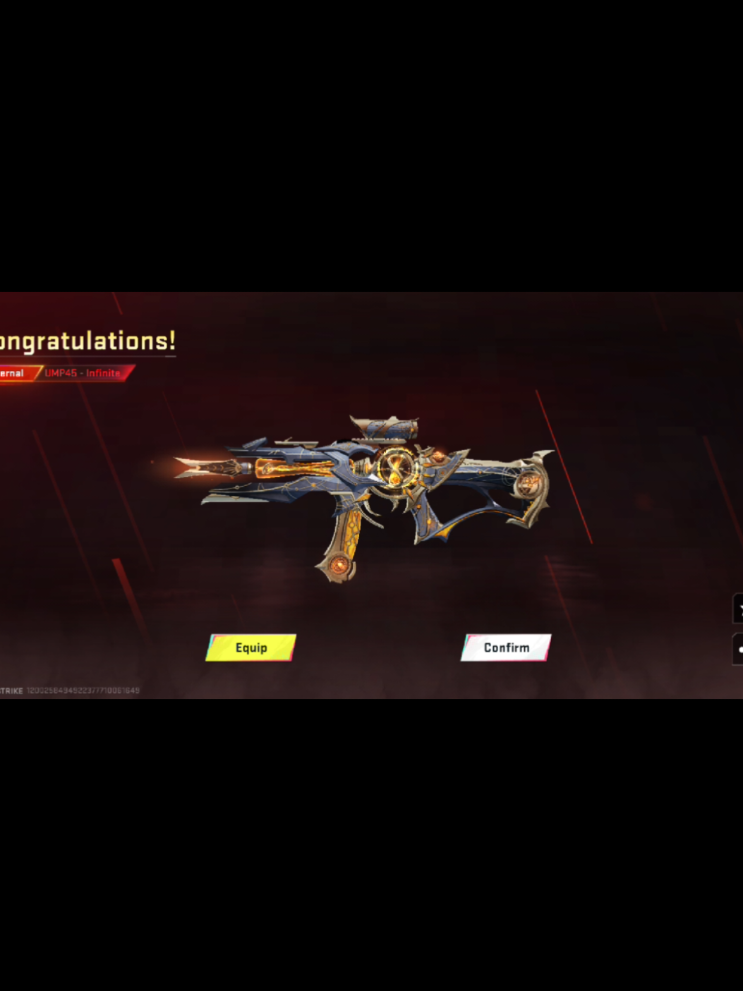 my first ever eternal gun skin #bloodstrike #fyp #bloodstrikephilipines 