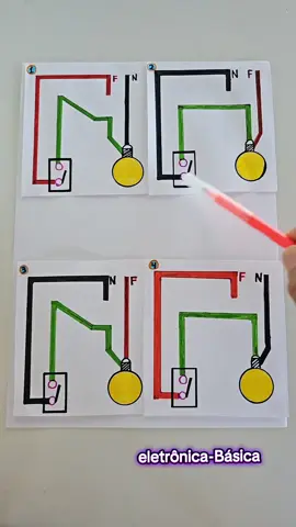 circuito elétrico simples para iniciantes. #conteúdoeducacional #ciencia 
