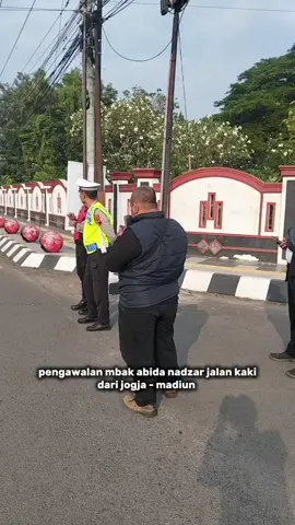 mengawal mbak abida nadzar jalan kaki  dari jogja - madiun  #shterate_rantingngrampal  #pusatmadiun 