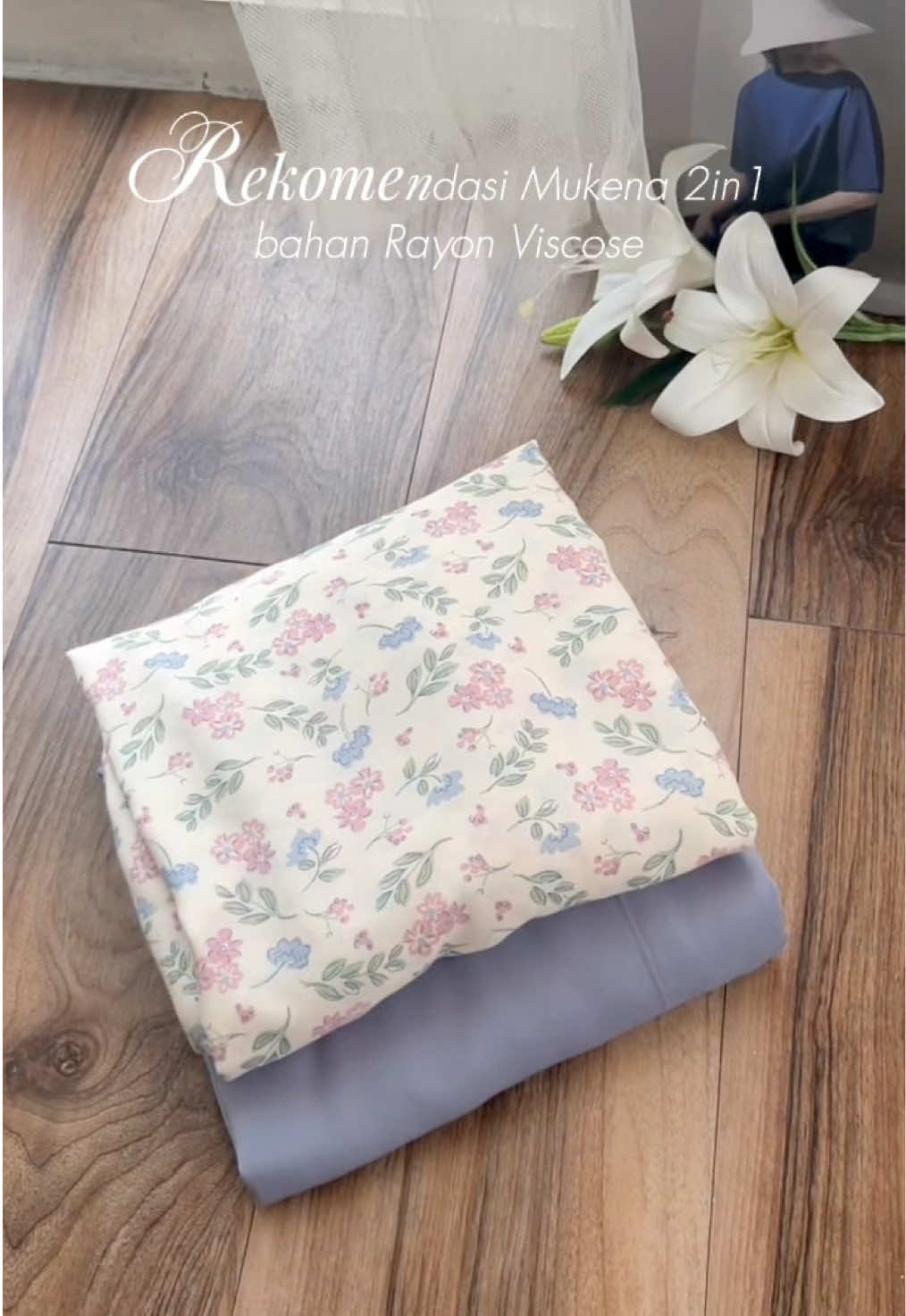 Rekomendasi Mukena 2in1 by Reyscarf 😌🤍💯🕊️✨   “Bloomy”   #masyaallahtabarakkallah #mukenapremium #fyp #mukenacantik #new 