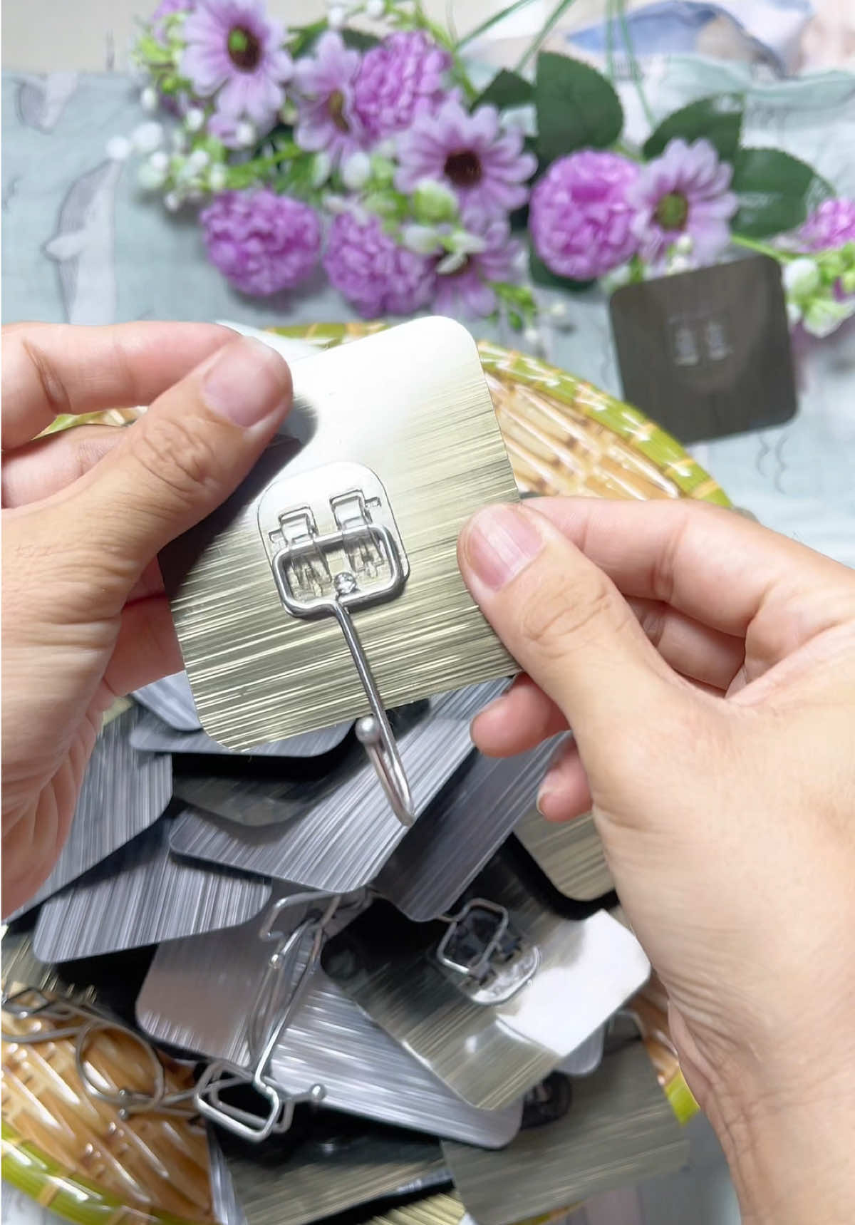 Combo 50 cái móc dán tường Chỉ 45K trợ phí ship #mocdantuong #mocdantuongchiuluc #mocdantuongdanang 