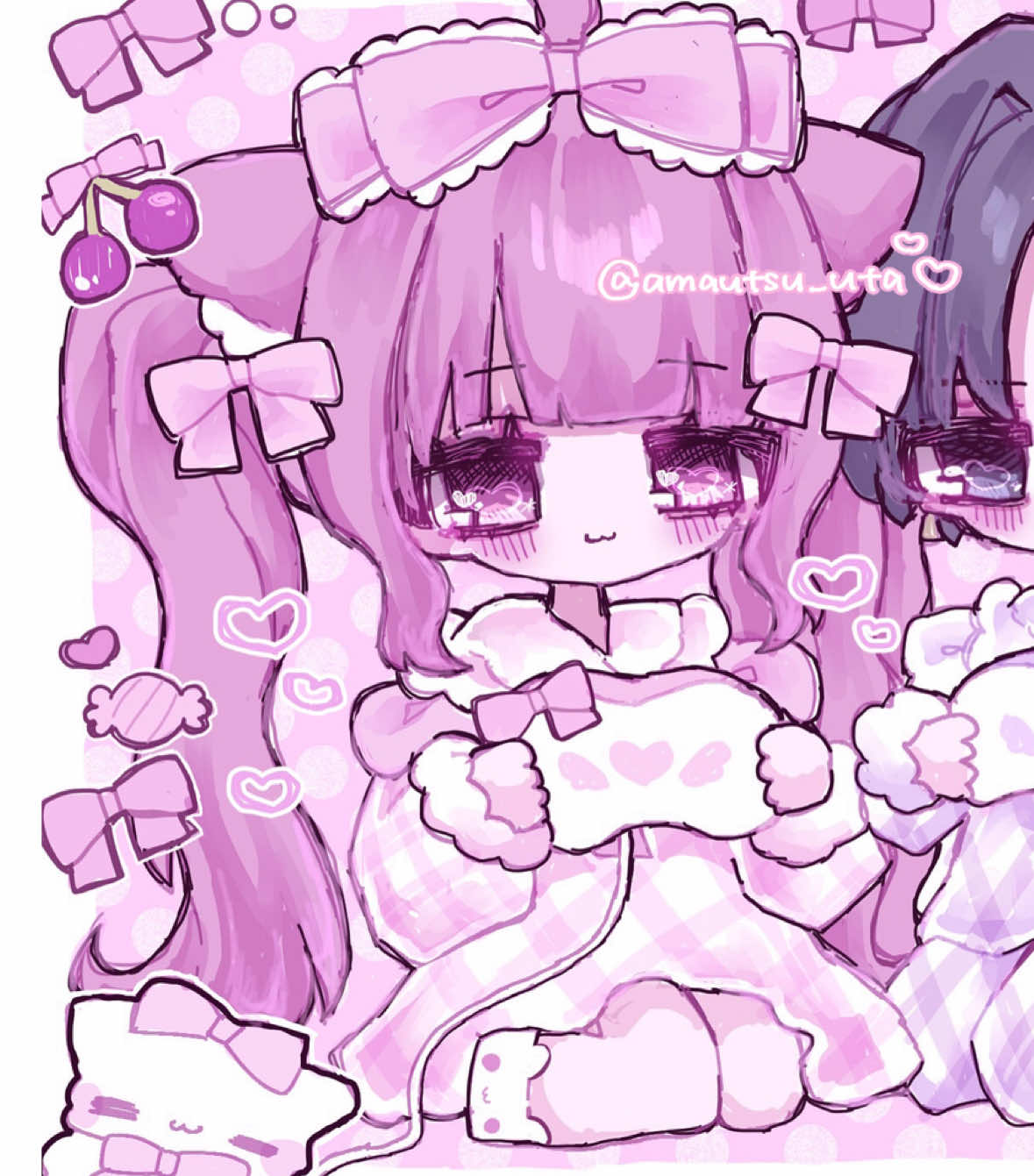 (ᐢ⸝⸝ᴖ ·̫ ᴖ⸝⸝ᐢ)𓂃🎀𓈒𓏸 #イラストメイキング #おすすめにのりたい #イラスト好きな人と繋がりたい #萌え絵 