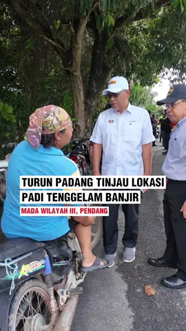 Turun Padang Meninjau Kawasan Padi yang Terjejas Banjir Hari ini saya bersama YBrs. Zulkifli Romli, Pengurus Besar MADA, serta pegawai-pegawai MADA turun meninjau kawasan sawah padi yang ditenggelami banjir di sekitar PPK D3 Titi Hj Idris dan PPK A3 Hutan Kg. Sebanyak 624 hektar kawasan padi dilaporkan terjejas akibat bencana banjir. Di beberapa lokasi, air telah mula surut, namun ada juga kawasan yang masih digenangi air. Kita sama-sama berdoa agar cuaca kembali baik dan tiada hujan dalam tempoh terdekat supaya keadaan tidak bertambah buruk. #drismailsalleh #malaysiamadani 