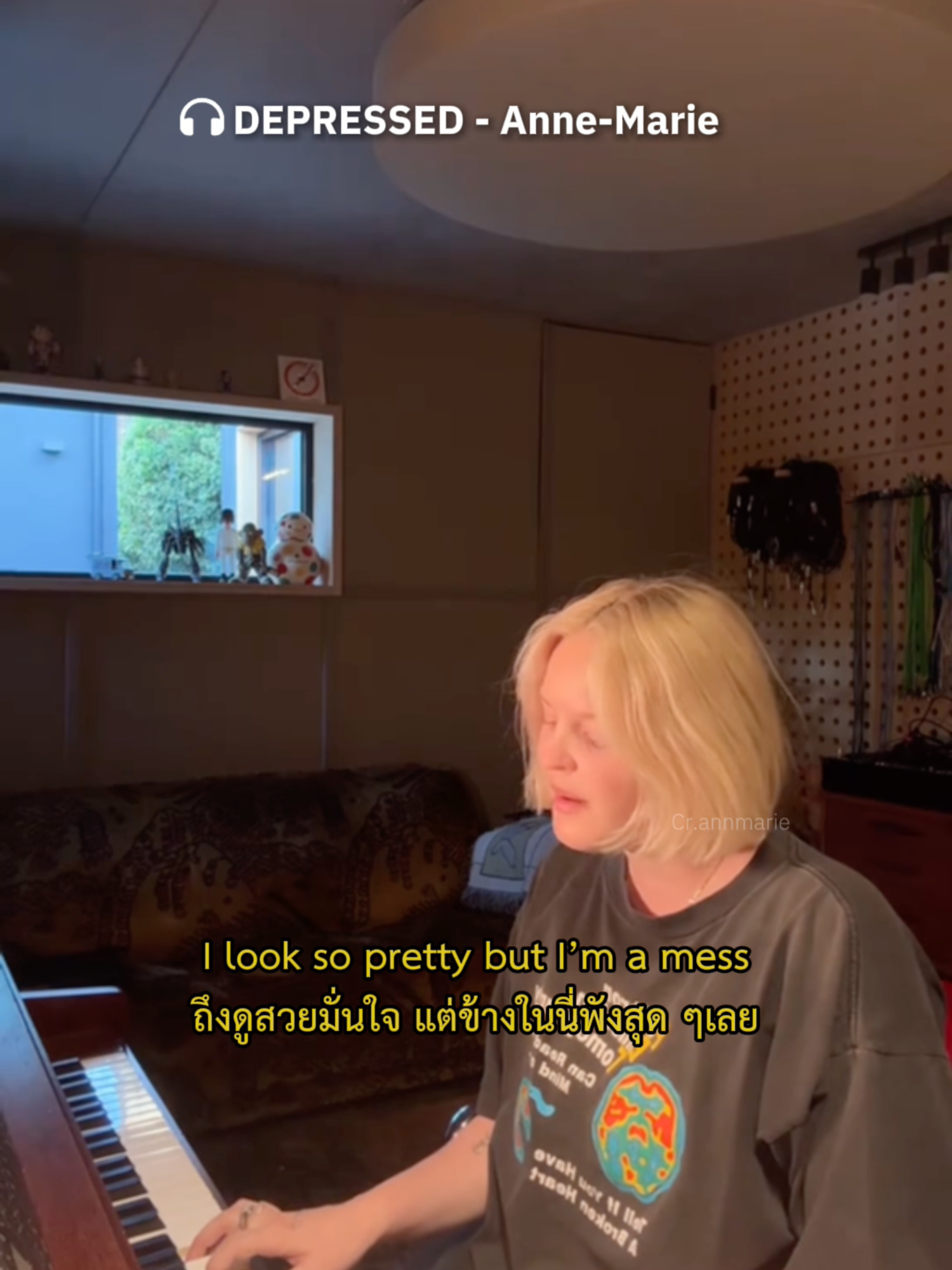 แค่ใช้ชีวิตทำไมมันเหนื่อยแบบนี้ 🥺 🎵 Anne-Marie - DEPRESSED @annemarie #DEPRESSED #AnneMarie  #WarnerMusicThailand #เพลงฮิตtiktok