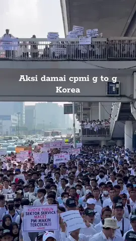 Aksi damai 06 oktober 2025 Hidup cpmi indonesia #pejuangdevisa🇮🇩 #savegtogkorea #fypシ❤️💞❤️ #cpmindonesia 