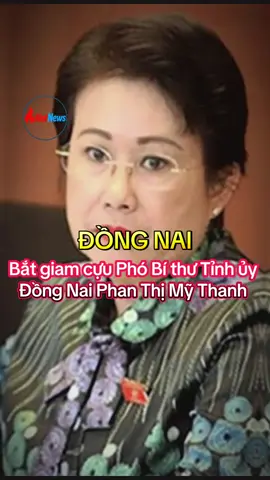 Chiều 6/10, tại họp báo quý của Bộ Công an, Thượng tá Vũ Thanh Tùng, Cục phó cảnh sát điều tra tội phạm về kinh tế, tham nhũng, buôn lậu (C03, Bộ Công an) cho biết đơn vị đã khởi tố, tạm giam bà Phan Thị Mỹ Thanh - cựu Phó Bí thư Tỉnh ủy Đồng Nai để điều tra tội Nhận hối lộ. Cùng vụ án, C03 khởi tố ông Đinh Quốc Thái, Cao Tiến Dũng, đều là cựu Chủ tịch UBND tỉnh Đồng Nai; Võ Văn Chánh, Nguyễn Quốc Hùng, cựu Phó Chủ tịch UBND tỉnh Đồng Nai; Võ Thanh Nhuận, nguyên Trưởng phòng đầu tư của Văn phòng UBND tỉnh Đồng Nai; bà Vũ Minh Lý, Chủ tịch HĐQT Công ty cổ phần Free Land; để điều tra tội 