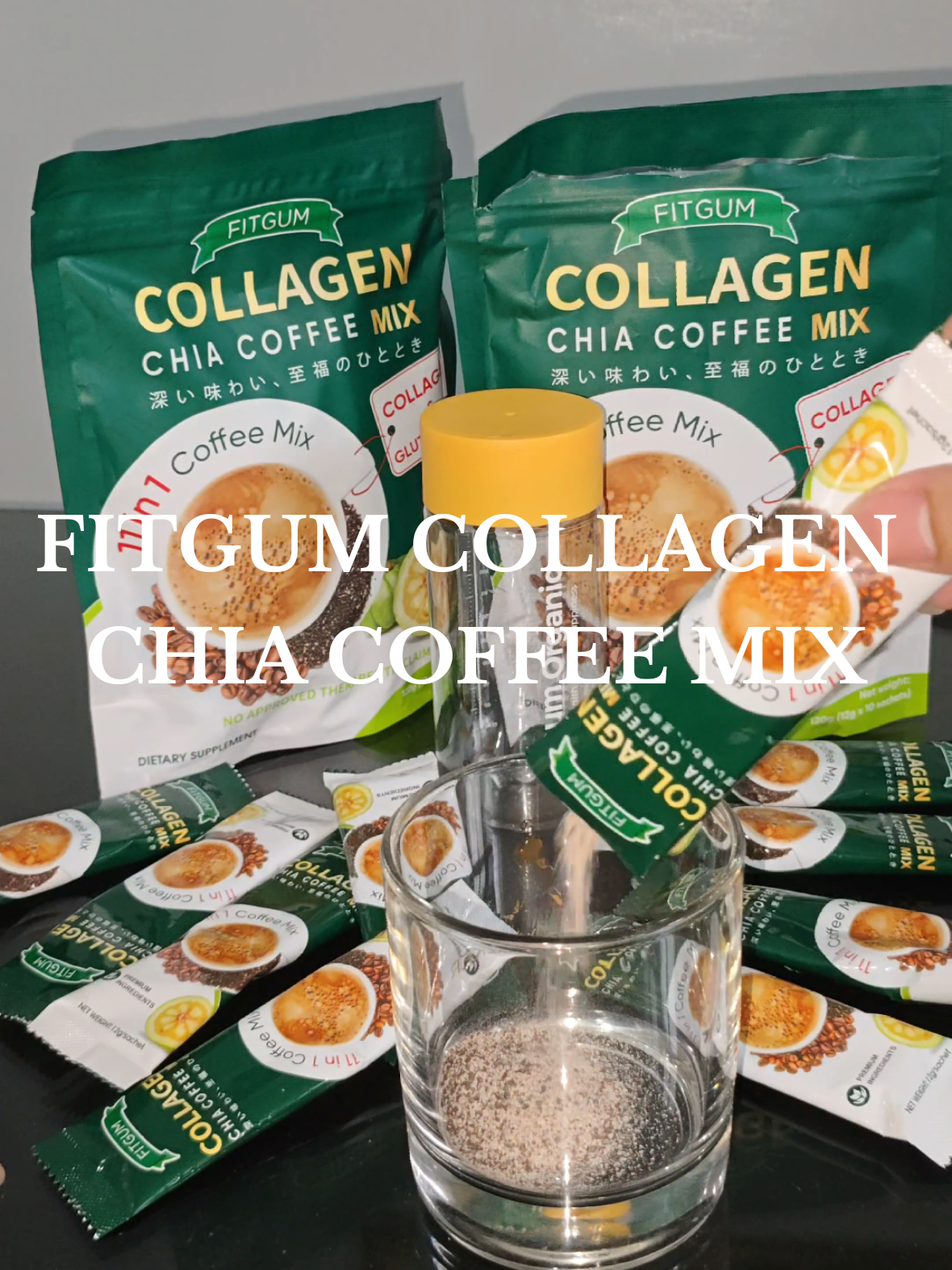 Di ko na mapigilan mag kape buti nalang merong mas healthier way nakakaglow at nakakapayat #fitgumchiacoffee #fitgum #fitgumchiacoffeemix #collagencoffee #fyp 