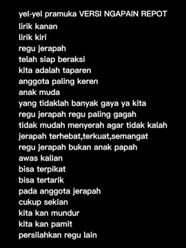 #yelyel #yelyelpramuka #ngapainrepot #fyppppppppppppppppppppppp #fypage 