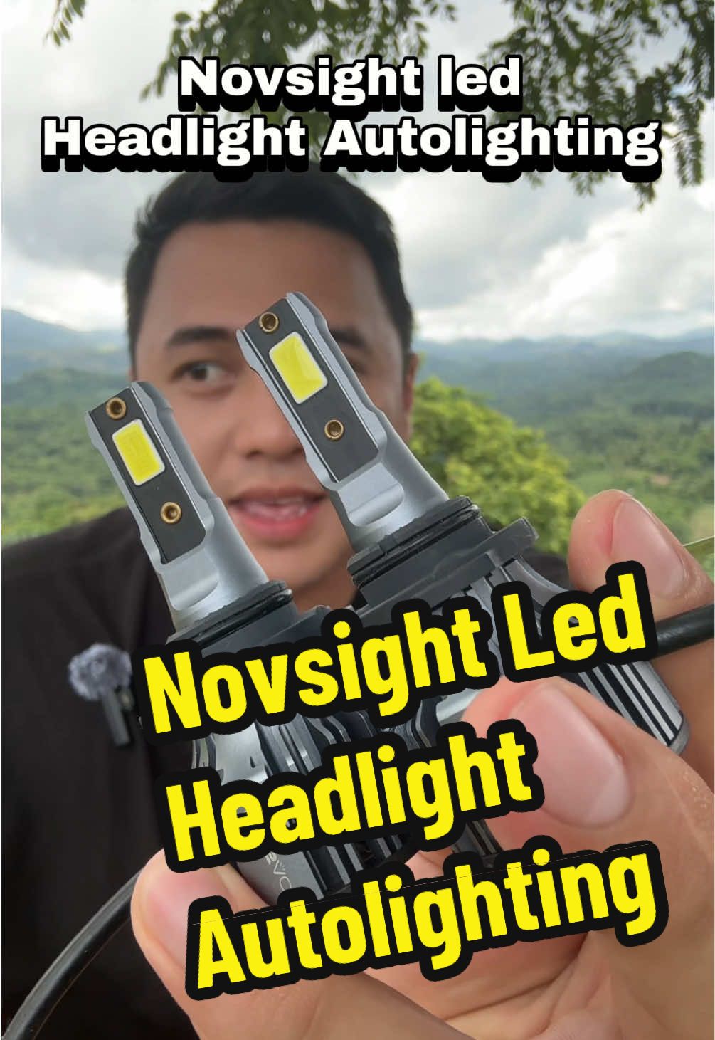 Novsight Led Headlight Autolighting bulb super bright white #ledlights #headlight #headlights #novsight #carledlights 