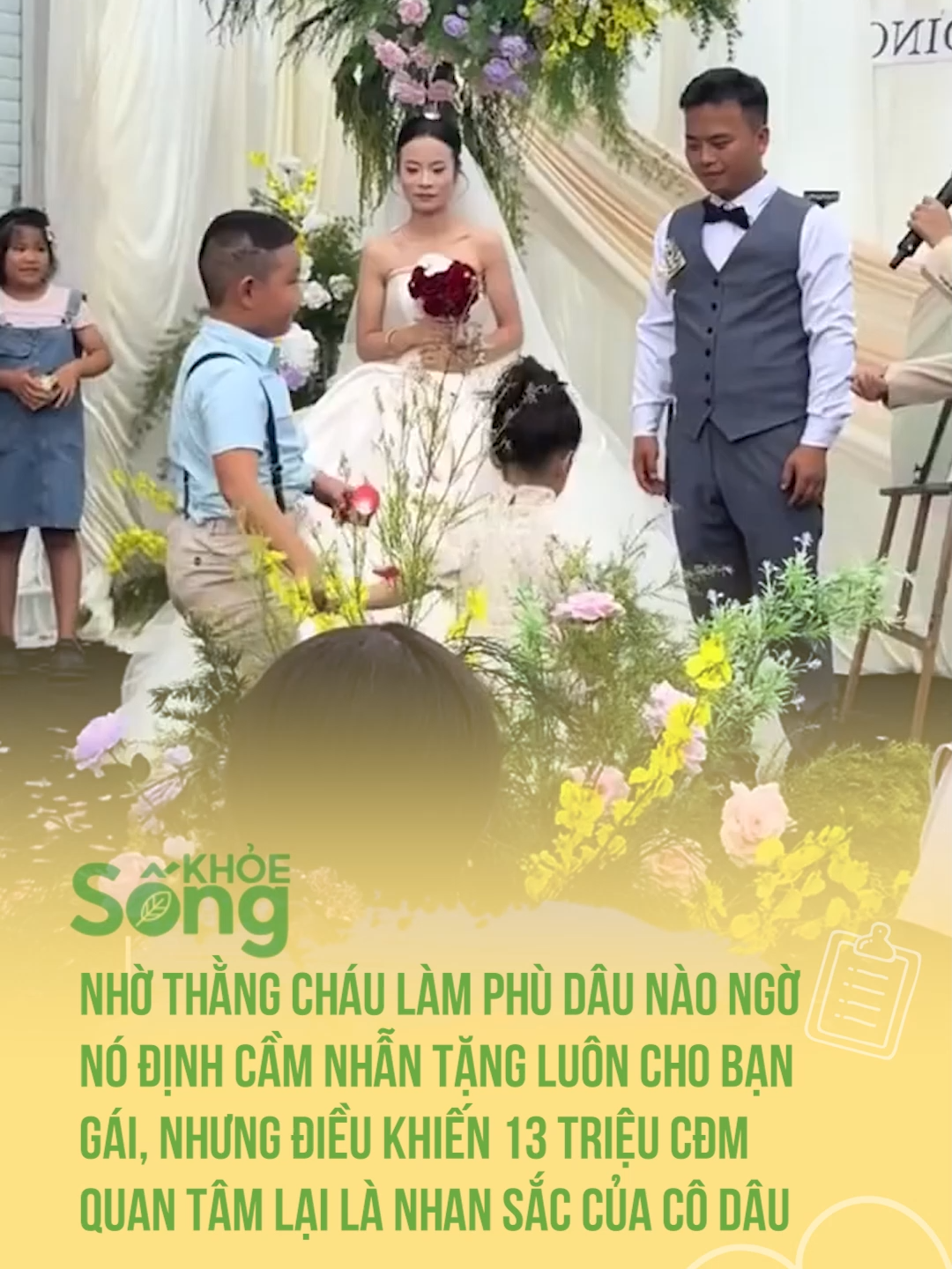 Tranh thủ quá he, sao khi nhờ làm phù rể anh không dặn kĩ 🤣🤣🤣#btsmedia #blogtamsu #xuhuong #viralvideo #xuhuongtiktok #haihuoc #dangyeu #embe #damcuoi