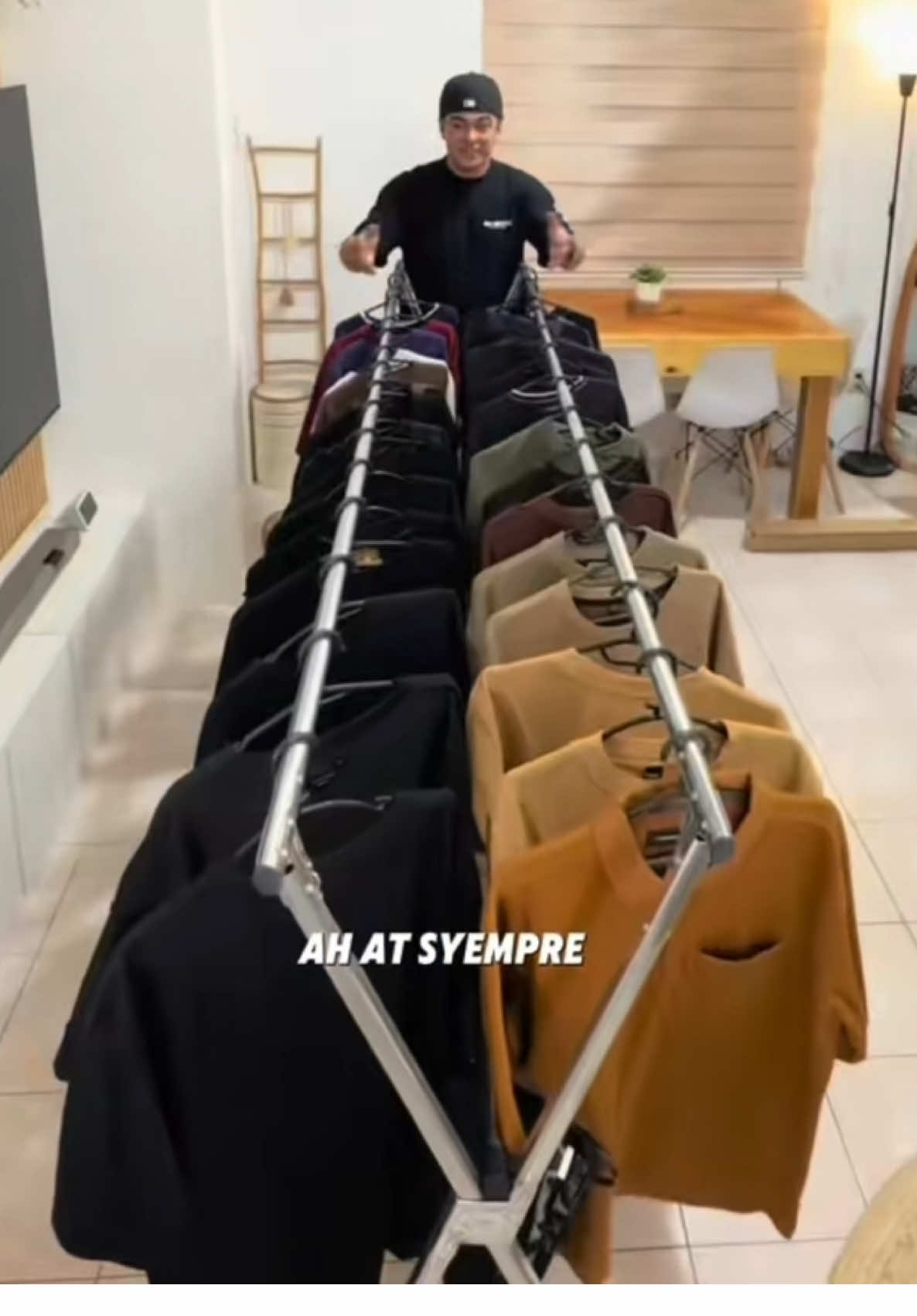 Foldable sampayan.. #sampayan #foldableclothesrack 