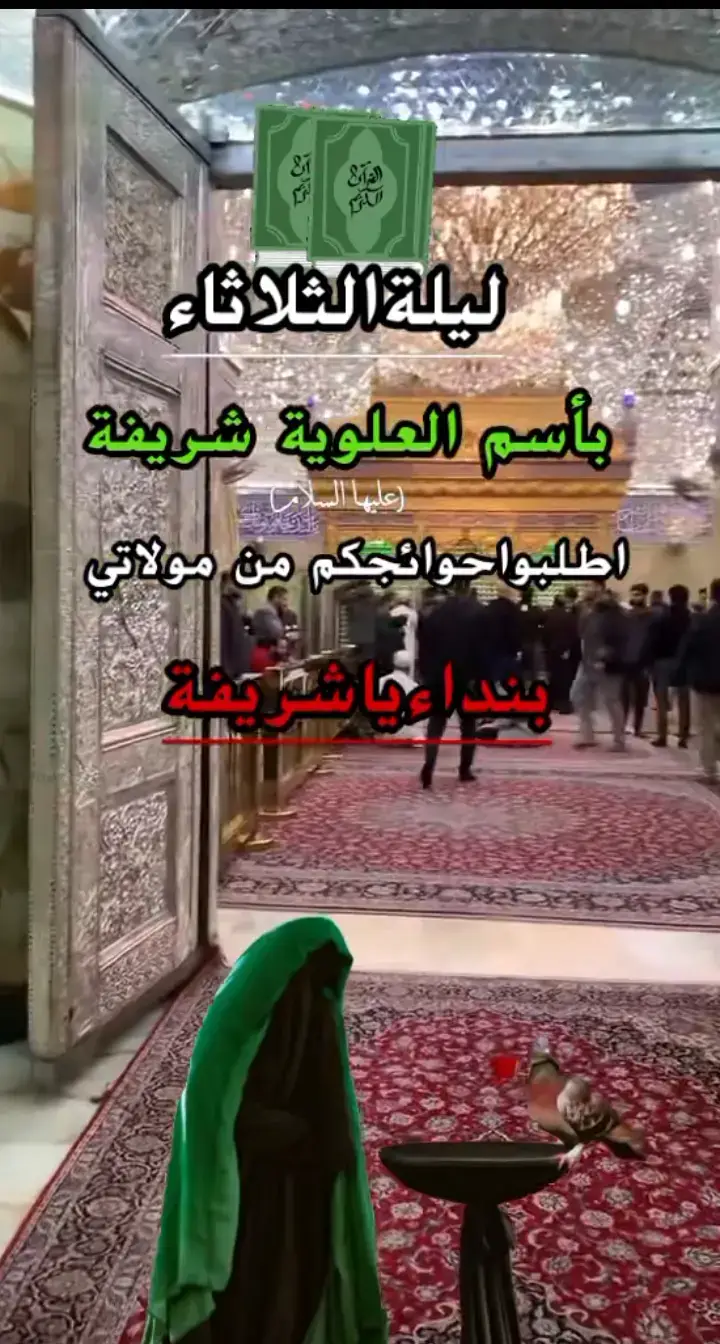 #اللهم_صل_على_محمد_وآل_محمد  #اللهم_صل_على_محمد_وآل_محمد  #اللهم_صل_على_محمد_وآل_محمد  #ليله الثلاثاء ليله العلويه شريفه بنت الحسن اطلبو حوائجكم فانهأ مقضيه إن شاء الله 