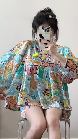đồ ngủ thôi mà 🥹 dth vữ vị #xuhuong #review #outfit #tolexinh #cemxinhhomewear 