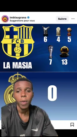 Le centre de formation du real Madrid on forme des arbitres ou bien des joueurs. La masia est la meilleure centre de formations au monde regarde ces trophées 🏆😱😱😱🤩🤩🤩 #barcelona#realmadrid#lamasia#football#footballvideos @Lovni⚽️ 