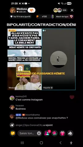BIPOLARITÉ/CONTRADICTION/DÉNI #debate #kemit #muslim #virtualschool #viral_video_tiktok 