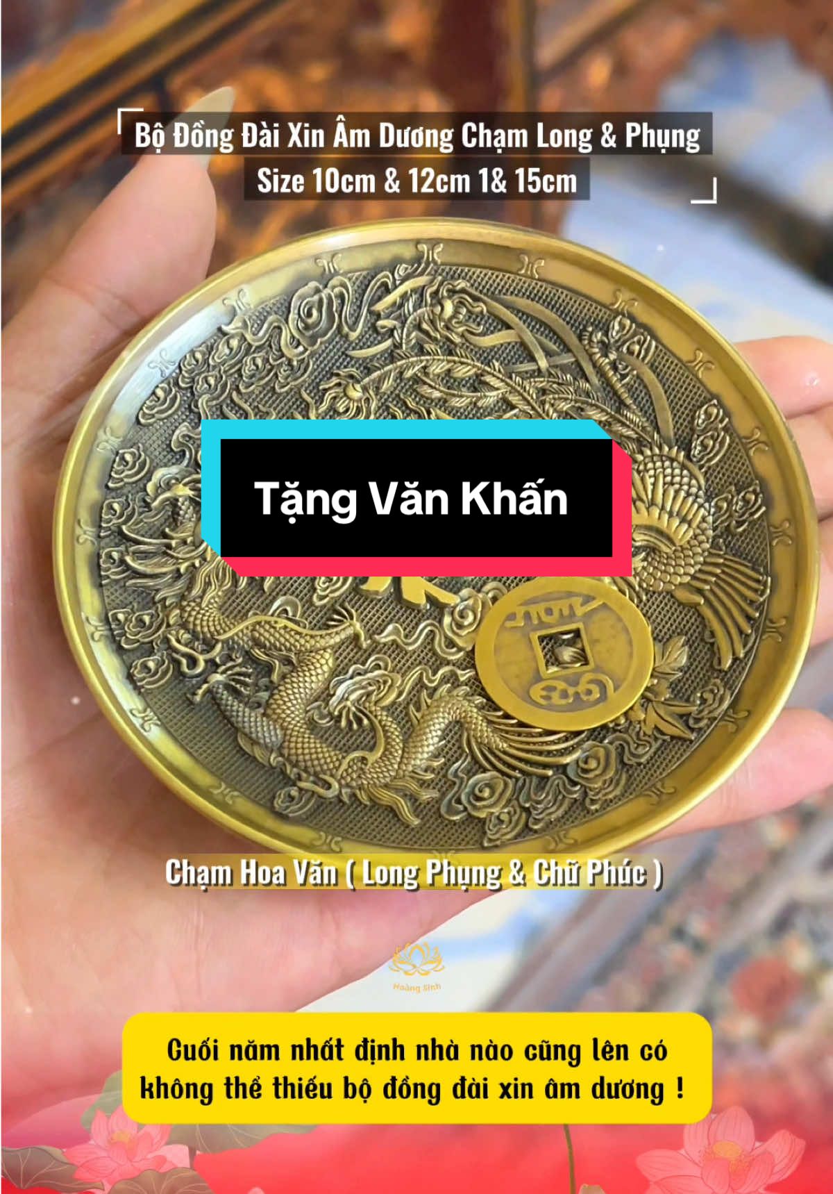 Tặng Đôi Đài Âm Dương Và Văn Khấn ,Chốt Đơn Ngay Trong Giỏ Hàng Nhé Ạ . #hoangsinh #dothocung #dothotamlinh #phongthuytamlinh #xuhuong 