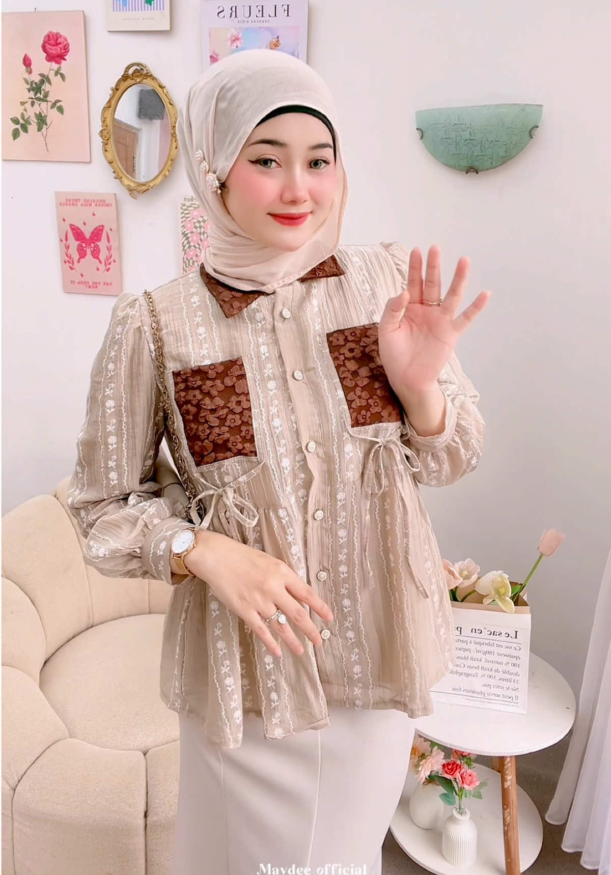 NEW LAUNCHING!!! Join live tgl 10.10 ya bep🤎#promomakan1010 #outfitideas #outfitinspo #outfitinspiration #outfitoftheday #outfitcheck #ootdhijab #ootdfashion #ootdhijabstyle #ootdcheck #inspo #inspooutfit #inspofashion #launching #fyppppppppppppppppppppppp 