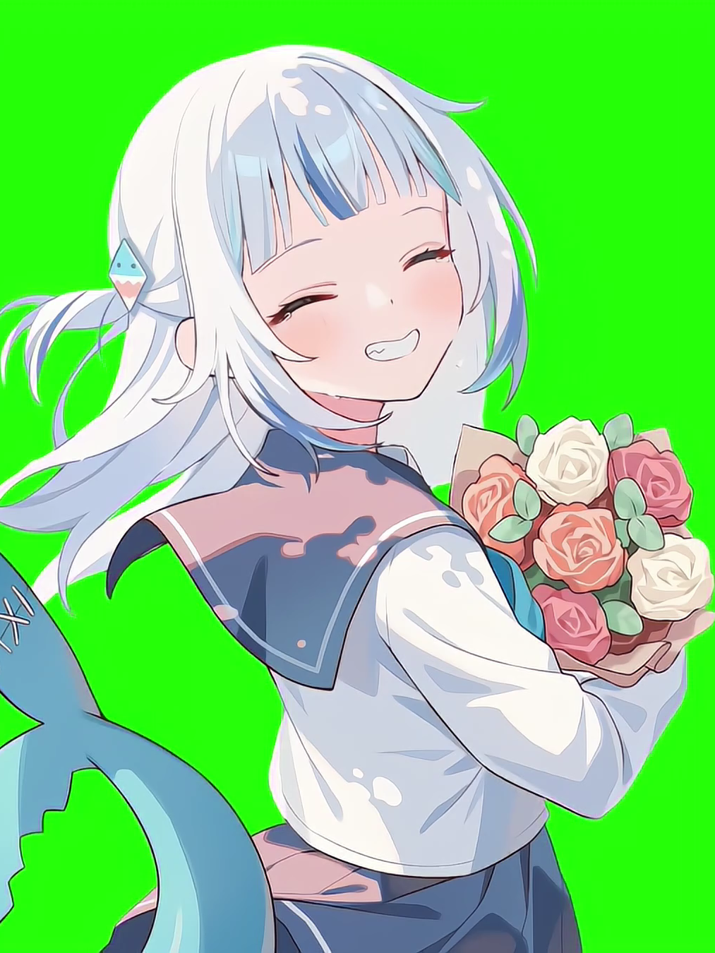 Greenscreen Gawr Guraaaaa V2 #anime #gfx #mentahan #fyp