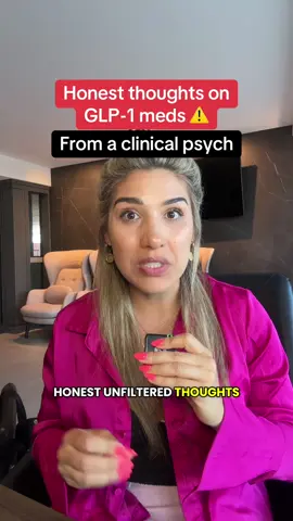 If you’re a woman on a GLP-1 - there are important things you should be aware of.  If you’re ready to build the psychological infrastructure required to maintain a balanced, healthy relationship with food.  Book a free 1:1 call - the link is in my profile.  For more on this topic - check out my podcast ‘what’s eating you’ - link is in my profile.  Disclaimer: all videos are educational and not a substitute for medical or professional advice.  #glp1 #glp1community #adhd 