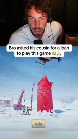Bro asked his cousin for a loan to play this game 😭🙏🏿 #streamer #streaming #fyp 