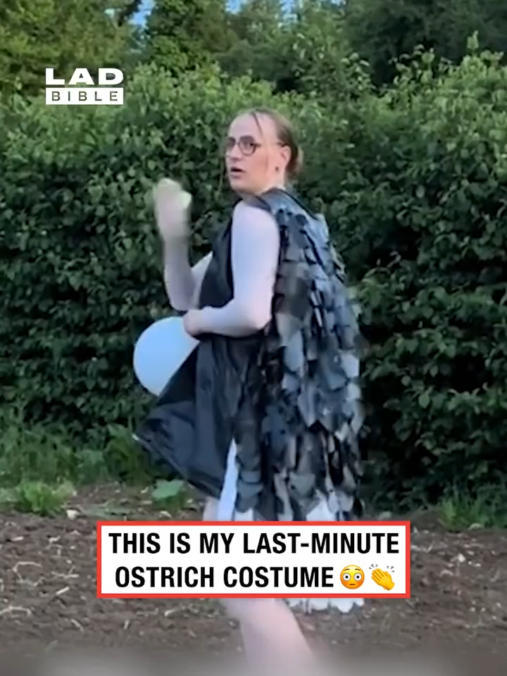 This is great 🤣👏⁠ ⁠ (🎥: @lesmondesdemae) #ladbible #funny #costumes #creative #omg #fyp