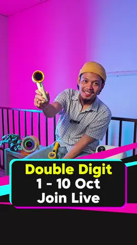 Double Digit dah kembali, kami bukan saja ada harga promo utk projektor, juga ada promotion for portable fan, masuk live to grab sekarang. #mygadgethauz  #smartprojector  #projektor  #goojodoqfan  #kipasangin 