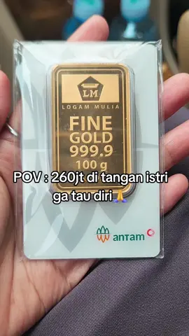 maaf sayang jajanku banyak kalo trend 10rb aku ga bisa ikut bikin pusing kepala soalnya🙏 #antam #investasiemas #fyp  #trend10k #fyppppppppppppppppppppppp 